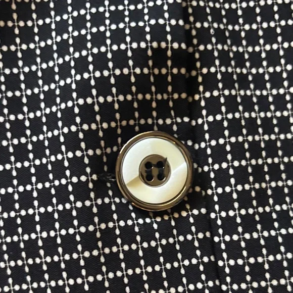 Melissa Paige Black and White Patterned Blazer - Picture 2 of 4